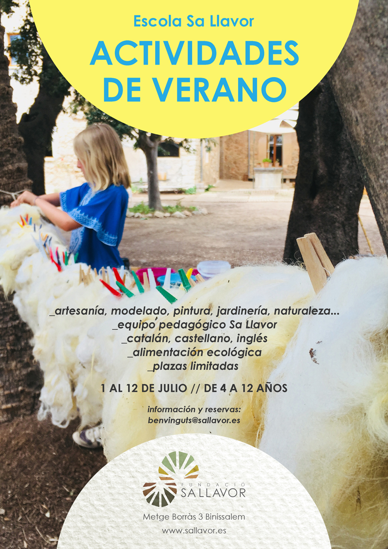 Actividades de verano Sa Llavor